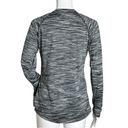 l*space RBX Long Sleeve Workout Top Black Gray  Dye Seamless Athletic Top Photo 2