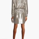 Rag and Bone  Eloise Metallic Mini Dress Photo 7