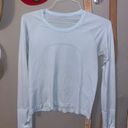 Lululemon Swiftly Tech Long Sleeve Blue Photo 0