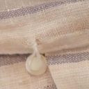 Rails Revolve  Jamine Linen Blend Mini Long Sleeve Dress Figi Stripe Size S Photo 12