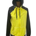 Nike  Just Do It spell out therma-fit zip athletic hoodie yellow and gray size XL Photo 0