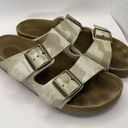 Birkenstock  Arizona Desert Sand Camo Sandals Size EU 37 US W6 Narrow Photo 0