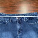 Riders By Lee Size 10 Dark Wash Denim Capris Photo 7