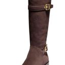 Cole Haan  Indiana Waterproof Suede Tall Boot, Chestnut Photo 1