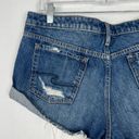 Silver Jeans NWT  Breccan Mid Rise Shorts Indigo Distressed Size 29 NEW T1743 Photo 11