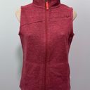 Orvis  Trout Bum Hybrid Merino Wool Sweater Vest Berry Red XS Outdoor Photo 0