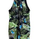 Connected Apparel Connected Black Blue Green Floral Halter Dress Wm 12 Photo 0