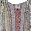 CAbi  Love Carol Women's Top Siesta Knit Poncho Boho Fringe Sweater Cardigan XS Photo 3