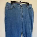 L.L.Bean  Classic Fit Straight Leg jeans high rise medium wash women’s sz 18 REG Photo 3