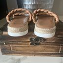 Marc Fisher  Jaimee Espadrille Slide Sandals in Tan Photo 3