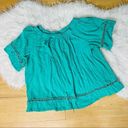 Westbound  green summer / spring cute casual top / blouse PM Photo 0