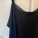 Fashion Bug black cheetah lace trimmed tank top Photo 2