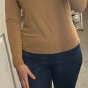 Petite Sophisticate Tan Long Sleeve Tee Photo 1