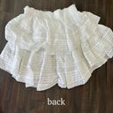 American Eagle  white ruffle skirt Photo 4