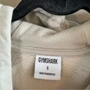 Gymshark  Women’s Cream Neutral Cropped Hoodie Small Photo 2