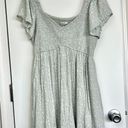 Hollister Flutter Sleeve Smocked Skort Dress - L Short Photo 1