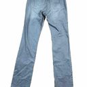 CAbi  Jeans /Style 332 Lou Lou Gray Jean Size‎ 8 Dbl Button Closure Straight Leg Photo 4