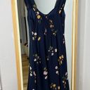 Reformation Fulton blue floral midi dress with slit Photo 9