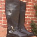 Bandolino Brown  Vegan Leather Tall Winter Boots Photo 0