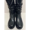 Extreme by Eddie Marc Moto Boots Size 9 Women’s Faux Leather Black NEW Photo 5