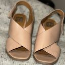 DV by Dolce Vit a Nude Strappy Pumps Sandals Wedges Photo 1