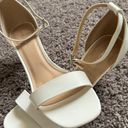 White Classy Heels Size 8.5 Photo 0