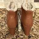 Veronica Beard  Elfred Shearling Wedge Booties NEW SZ 7.5 Photo 2