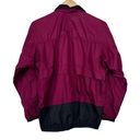 Nike Vintage 90s  Maroon Full Zip Windbreaker Sz 6-8 Photo 3