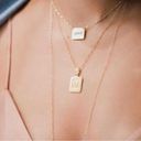 Bracha M Initial Card Necklace Alphabet
Personalized Trending Gold Photo 5