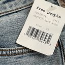 Free People NWT  We The Free Avery Bermuda Denim Jean Short Size 25 Pacific Blue Photo 6