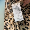 Bardot  Twist Front Leopard Crop Top w/ Flitter Sleeves size 10/L Photo 6