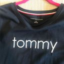 Tommy Hilfiger  women’s navy blue side striped T/shirt dress in size M new Photo 1