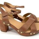 Soda  Brown Heeled Sandals Size 10 Photo 0