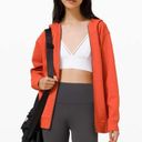 Lululemon  All Yours Zip Hoodie Sz 6 orange Photo 2