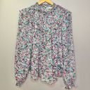 Petal Boden V Yoke Flounce Top Gardenia  Photo 3