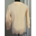 Lou & grey  Pink Waffle Knit Sweater Crewneck Alpaca/Nylon/Acrylic Size XSmall Photo 1