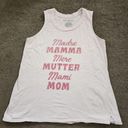 Fifth Sun Pink Mother Tank Top, Women's L Photo 0