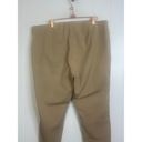 Ralph Lauren Lauren  Tan Side Zip Cropped Pants Size 18 Photo 4