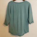 Jag jeans Jag Sea Foam Green Lightweight Pullover Comfy Oversized Lounge Sweatshirt Sz XS Photo 2