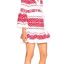 Alexis NWOT!  Cheryl Dress In Rich Embroidery Red Photo 1