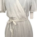 The Row NWT A White Belted Romper Size Medium Summer Romper Photo 1