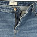 Lane Bryant  SZ 16 Ankle Jeans Hi-Rise Frayed Hems Zip-Fly Pockets Whiskered Blue Photo 2