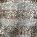 Oscar de la Renta Vintage  Scarf Sheer Silk Tonal Brown Abstract Art To Wear Photo 9