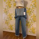 Cello NWT  Jeans Women's Juniors Classic Baggy Overalls size M Photo 5