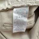 Everlane  Sandstone High Rise The Straight Leg Crop Short Jeans Pants Size 2 Photo 8