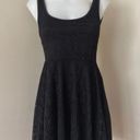 Aeropostale Women’s Black Crochet Summer Dress, Small Photo 0