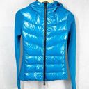 Moncler  Maglia Grenoble Cardigan Fleece Jacket Bright Blue Size Small Photo 0