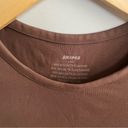 SKIMS  Soft Smoothing Seamless T-Shirt in Cocoa Photo 2