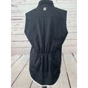 FootJoy  Full Zip Vest size Large Womens FJ Athletic Black Golf Active Pockets Photo 6