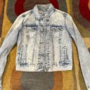 Aeropostale Bethany Mota Collection Denim Jean Jacket Light Acid Wash Medium Photo 0